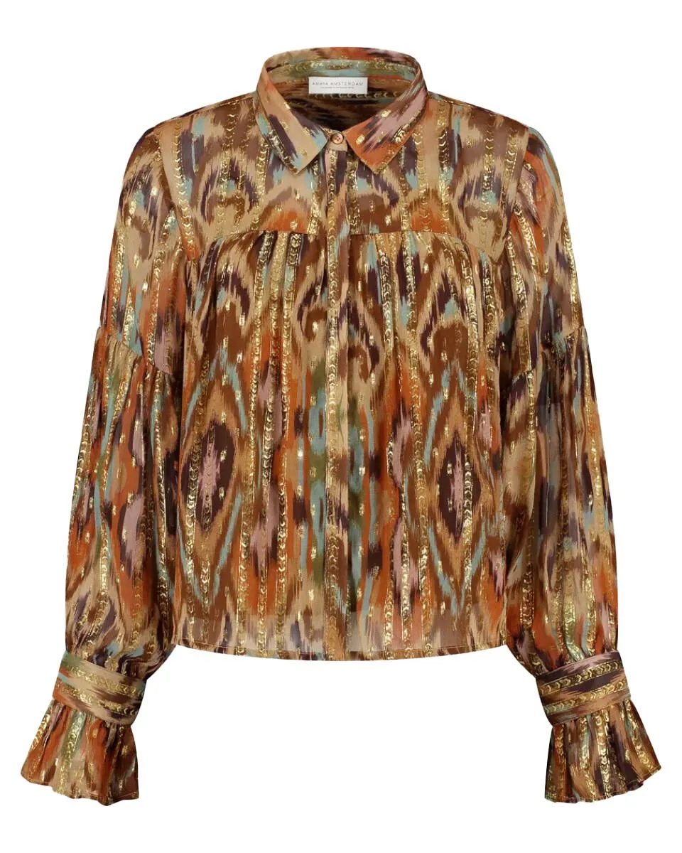 Amaya Amsterdam    Blouse lange mouw