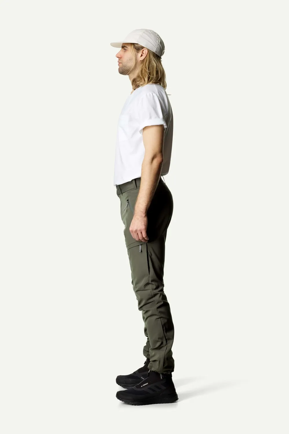 Broek Houdini Men Motion Top Pants Baremark Green