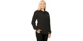 ESD Poloshirt lange mouw, zwart, uniseks