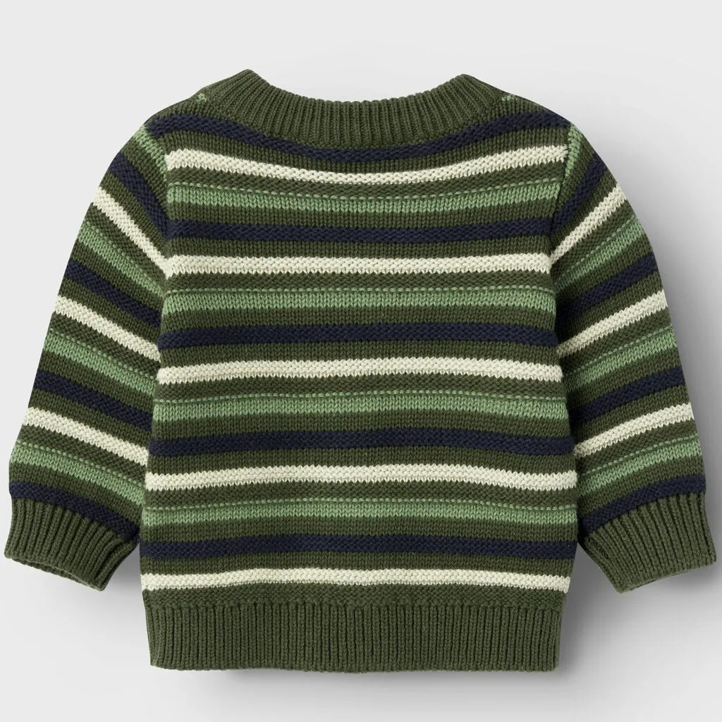 Gebreid vestje Kamiks (riffle green)