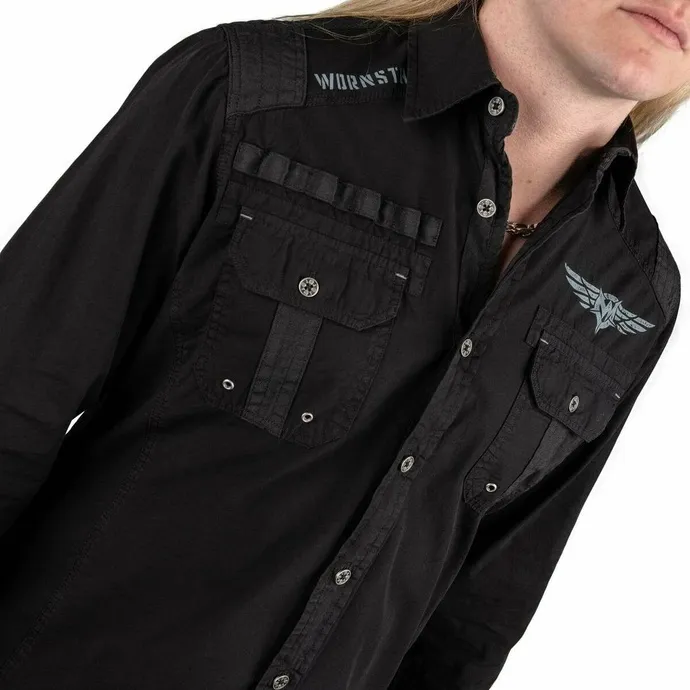 Herenblouse met lange mouwen WORNSTAR - Stealth