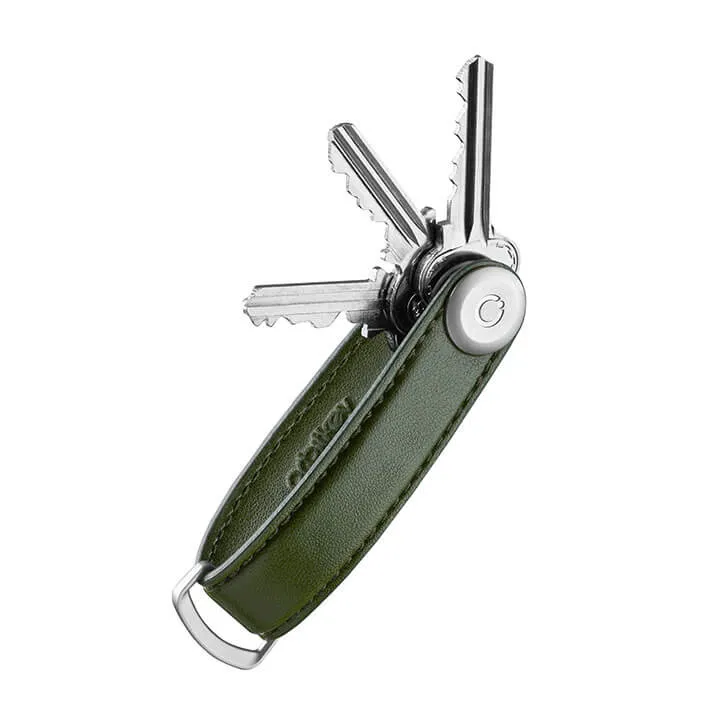 Orbitkey 2.0 Cactus Leather Key Holder Green