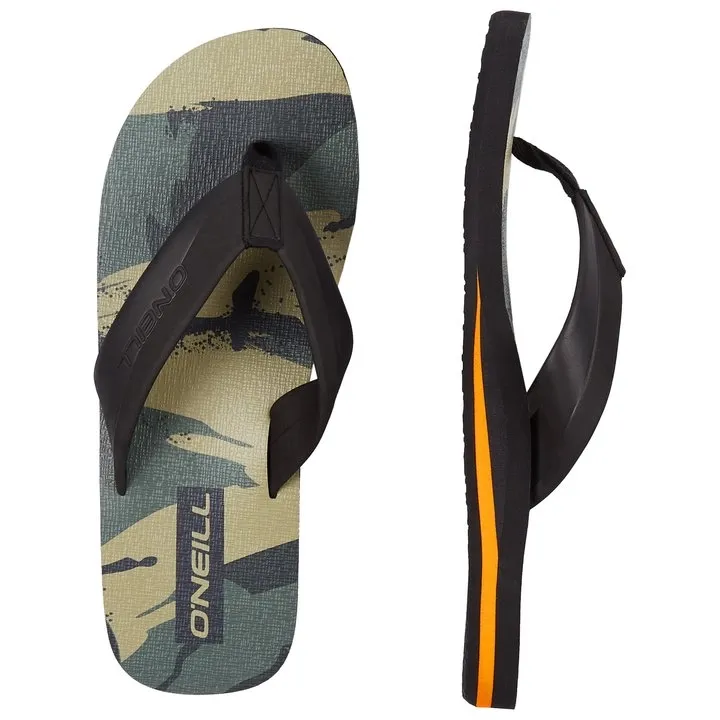 Slipper O'Neill Men Imprint Pattern Green Aop